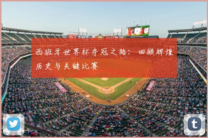 西班牙世界杯夺冠之路：回顾辉煌历史与关键比赛